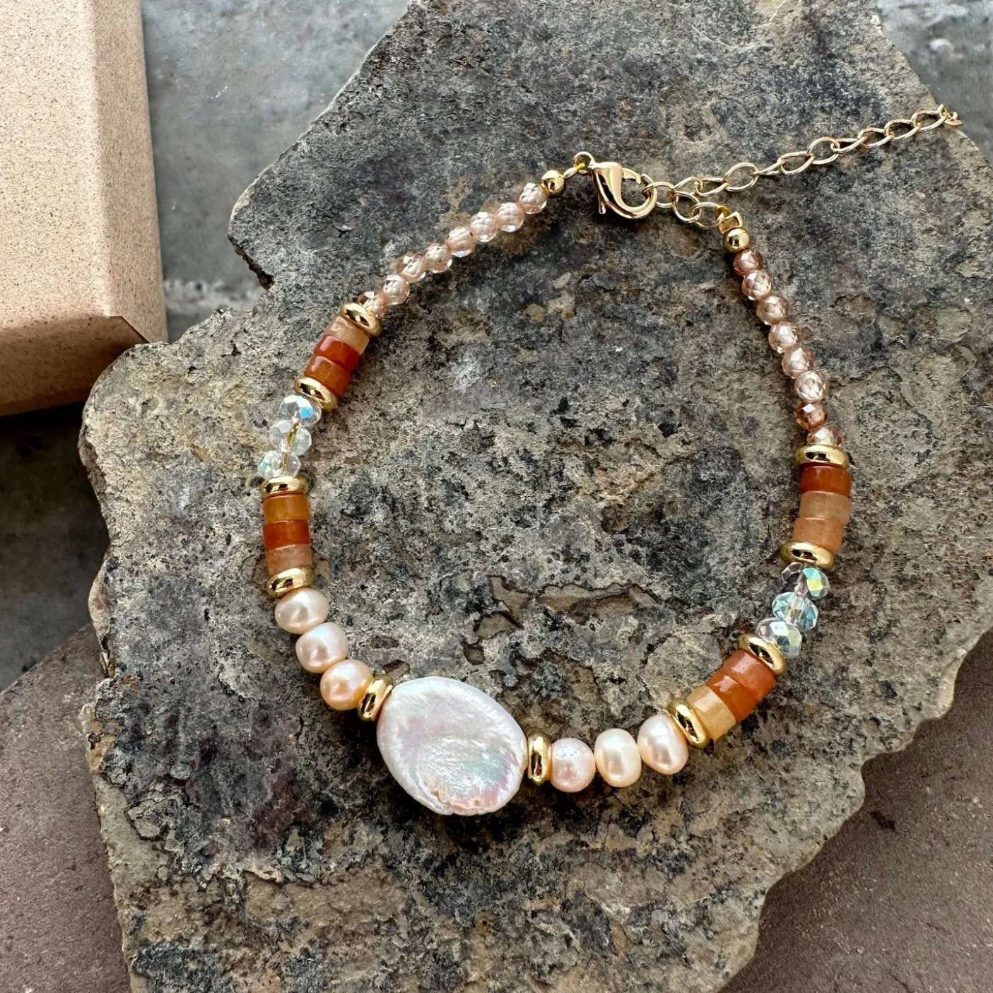 Armbånd Dolly 18K forgyldt