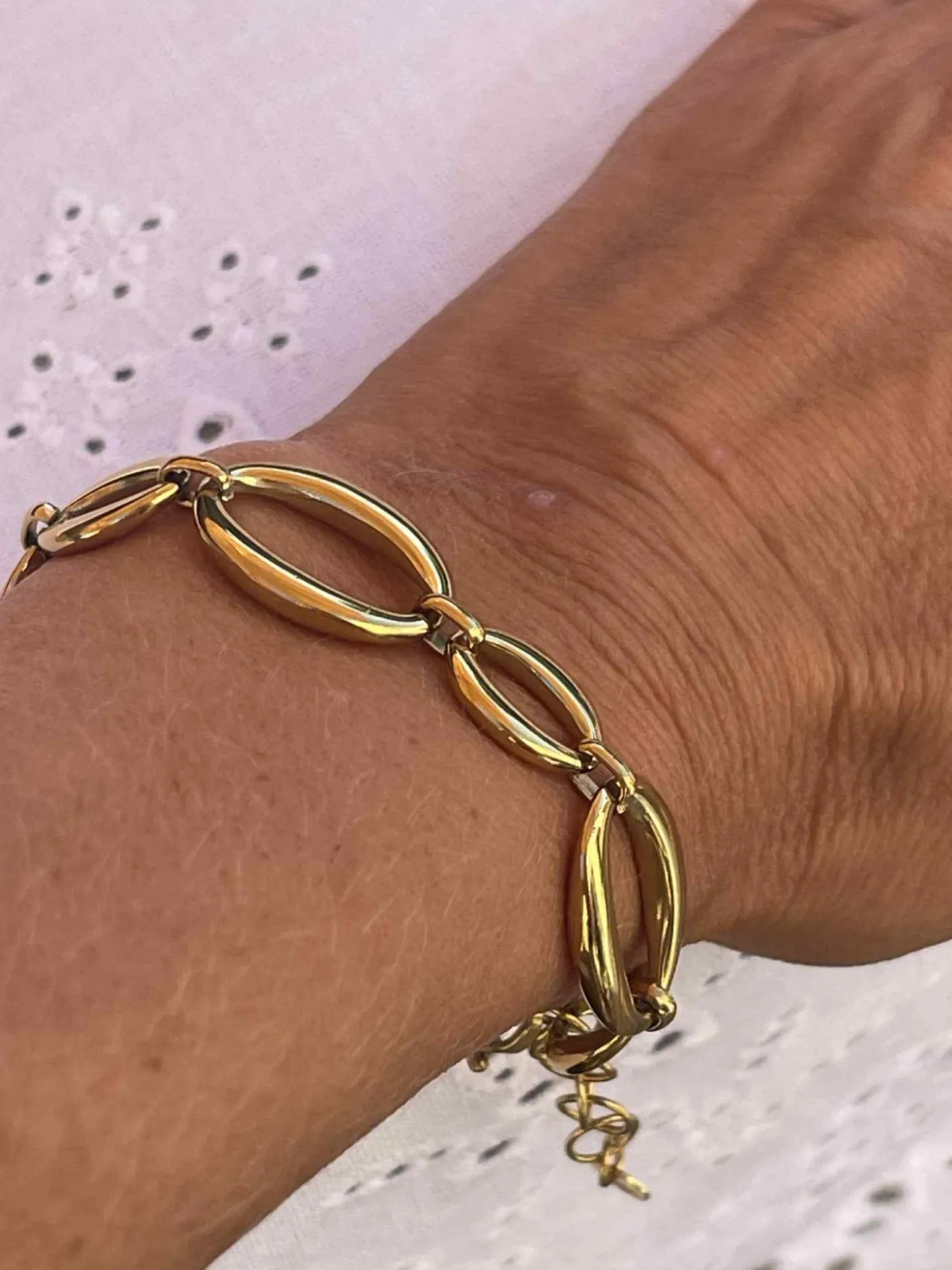 Armbånd GIO - Vandfast - Forgyldt