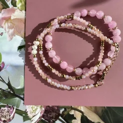 Armbånd GISELE Rose – Sæt med 3 stk
