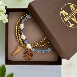 Armbånd Juliane - Blue mix