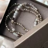Armbånd Leah Blush/Natur – Sæt med 3 stk