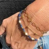 Armbånd Lilja sæt med 3 stk - Ægte ferskvandsperler