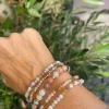 Armbånd MICHELLE Natur – Sæt med 5 armbånd