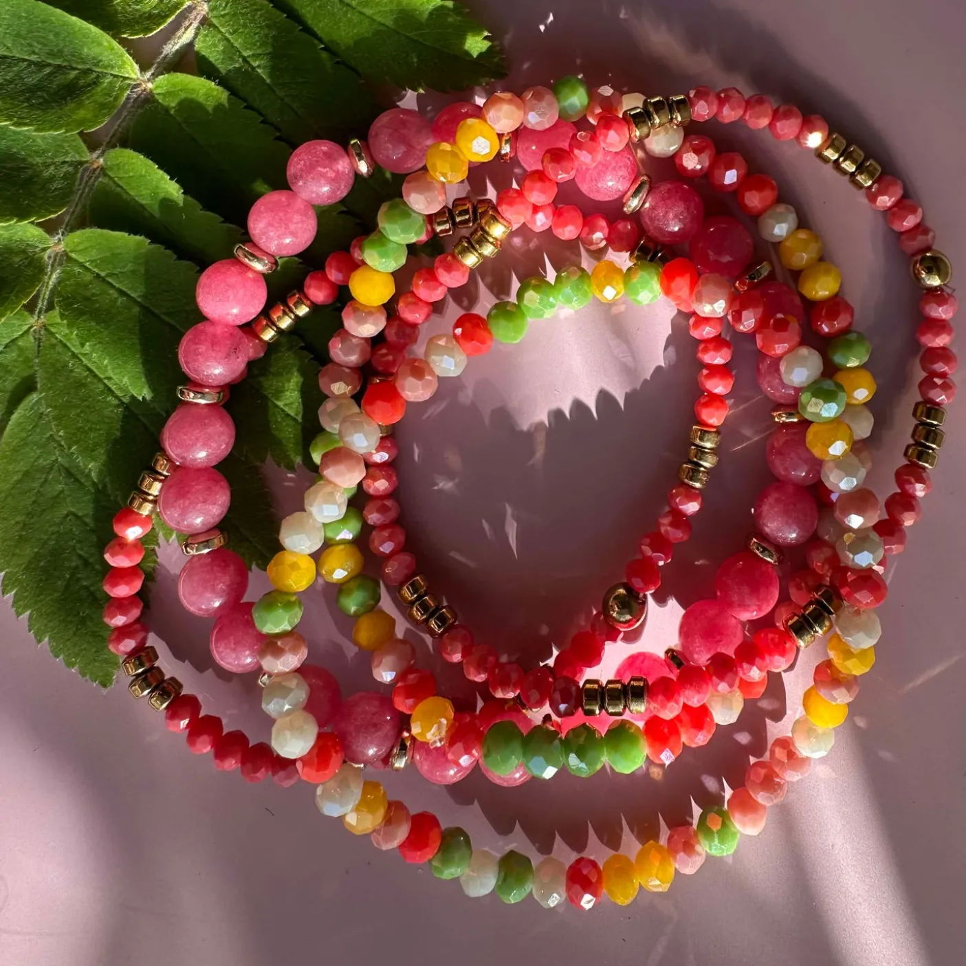 Armbånd Michelle - Summer mix