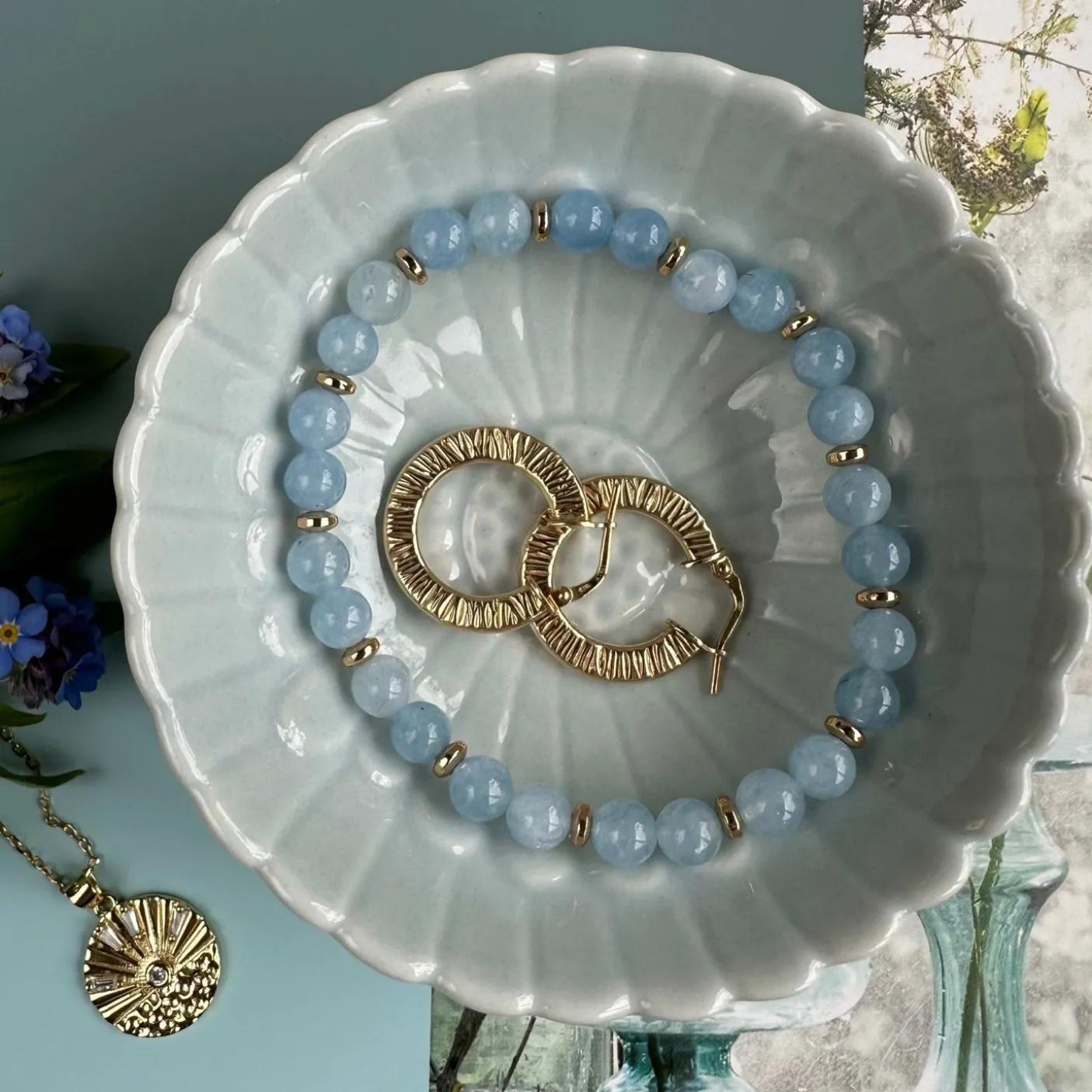 Armbånd Mollie Soft blue