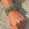 Armbånd Ofelia Aqua - Sæt med 5 armbånd
