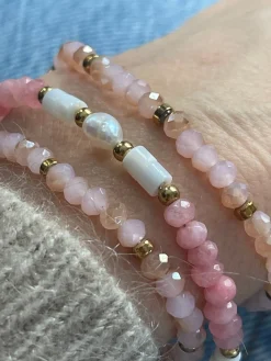 Armbånd Sarabella Soft Rose – Sæt med 3 stk