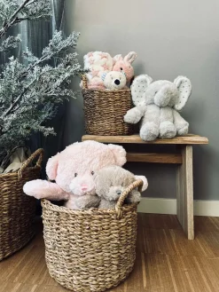 Bamse Elefant - 25cm - Grå