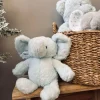 Bamse Elefant 25cm - Lyseblå