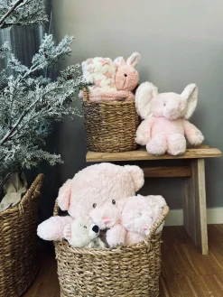 Bamse Elefant 25cm - Lyserød