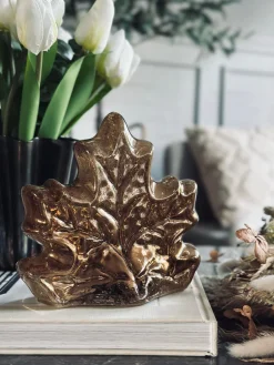 Blad med led lys og timer - Flere farver
