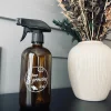 Blomsterforstøver i brunt glas 500 ml