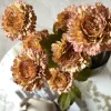 Blomst stilk 70 cm - Brændte farver