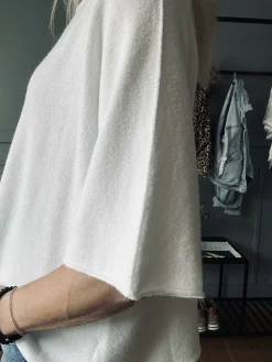 Bluse Sia white – Oversize