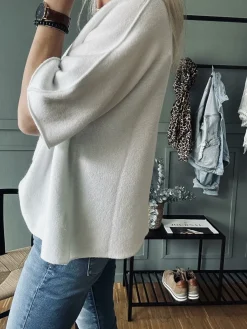 Bluse Sia white – Oversize