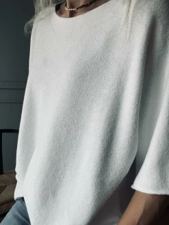 Bluse Sia white – Oversize