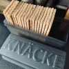 Box til knækbrød - Grå