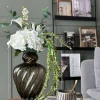Buket med hvid hortensia