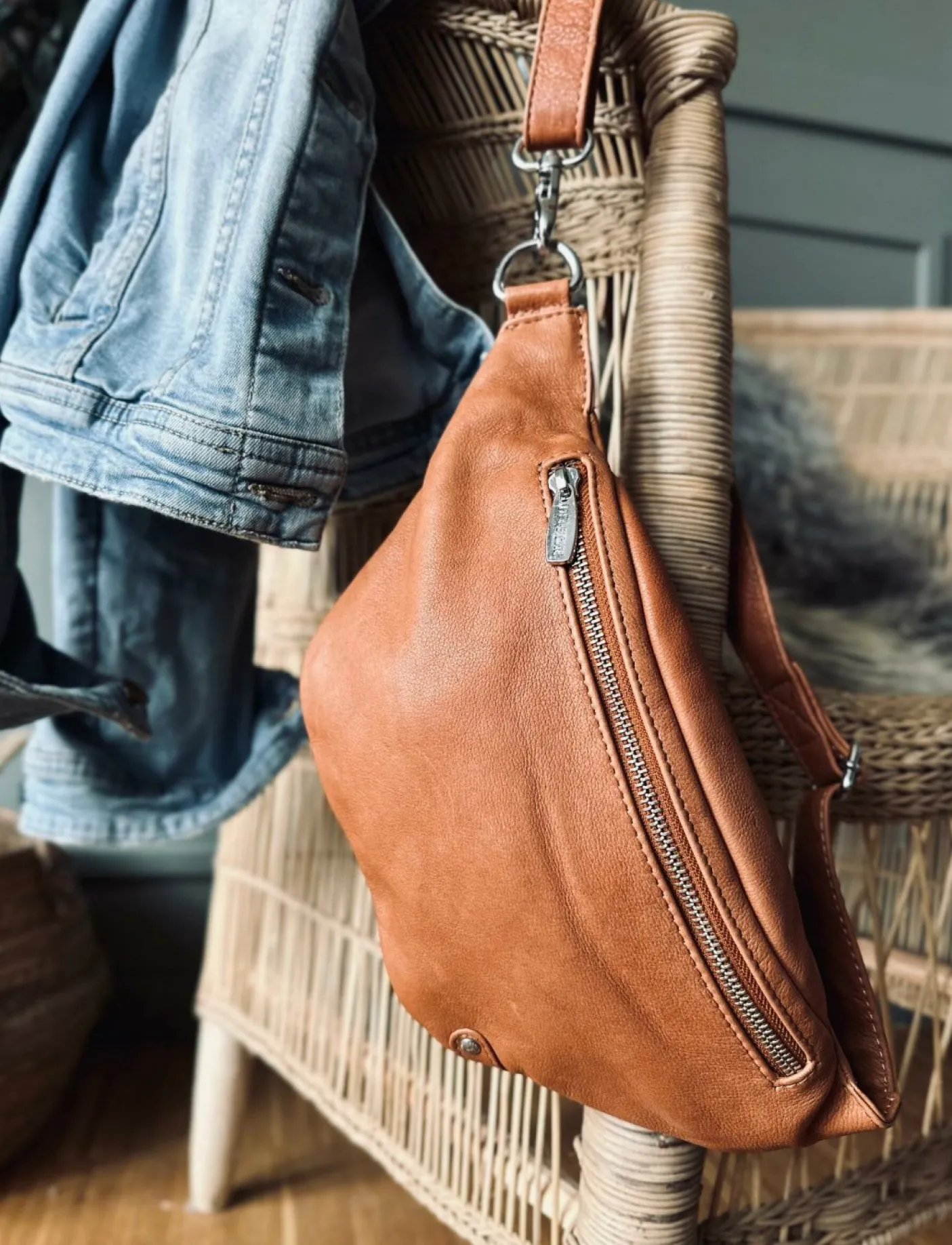 Bumbag Aura Cognac
