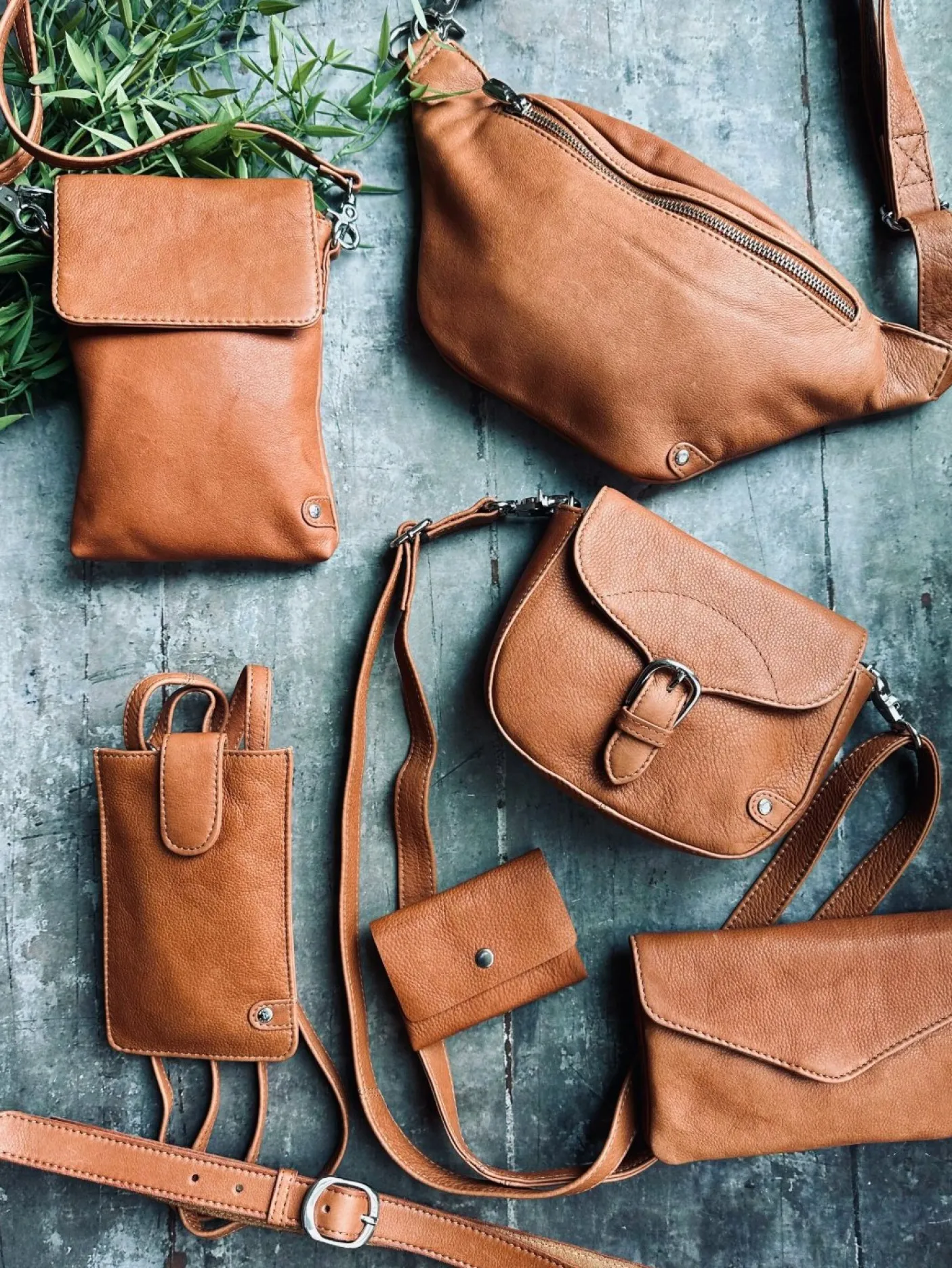 Bumbag Aura Cognac