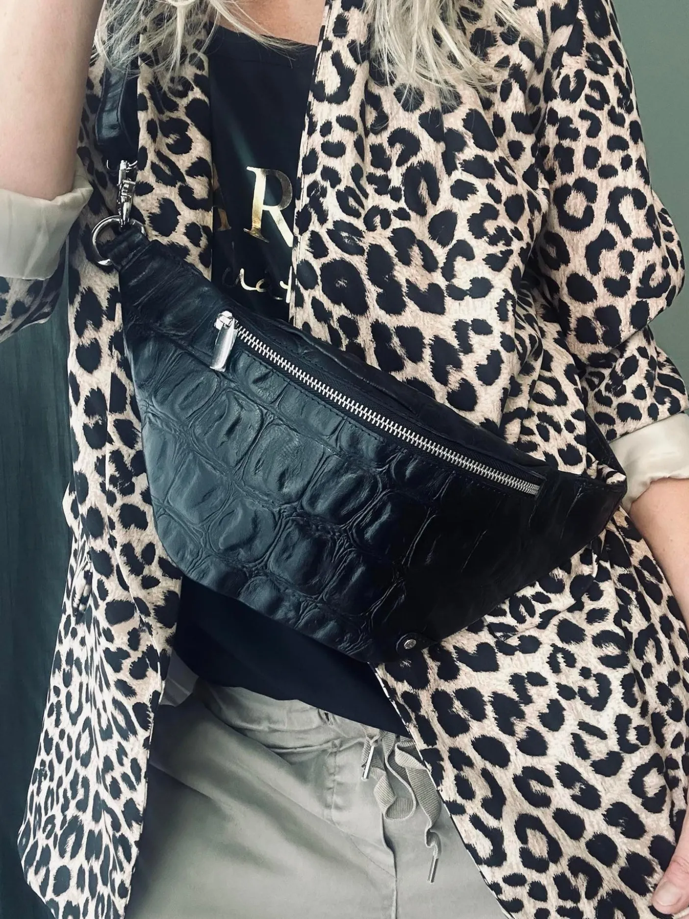 Bumbag Croco deluxe