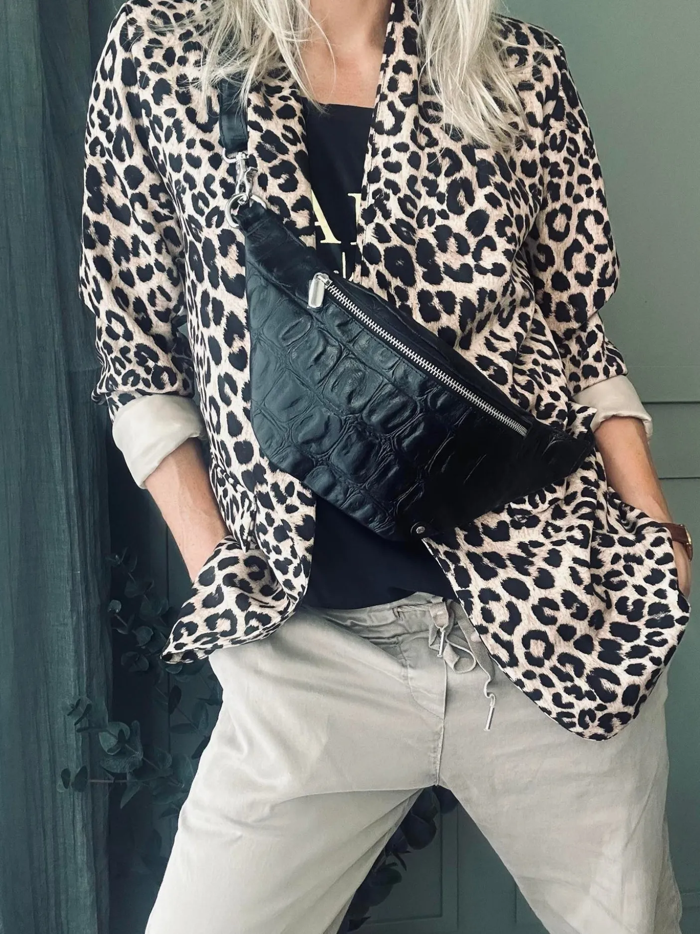 Bumbag Croco deluxe