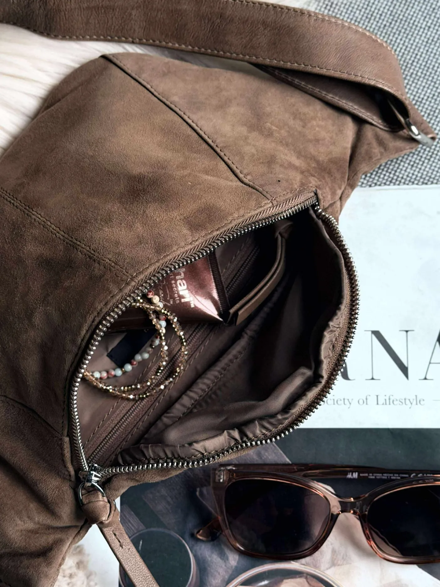Bumbag JUNE Ruskind - Nude brown