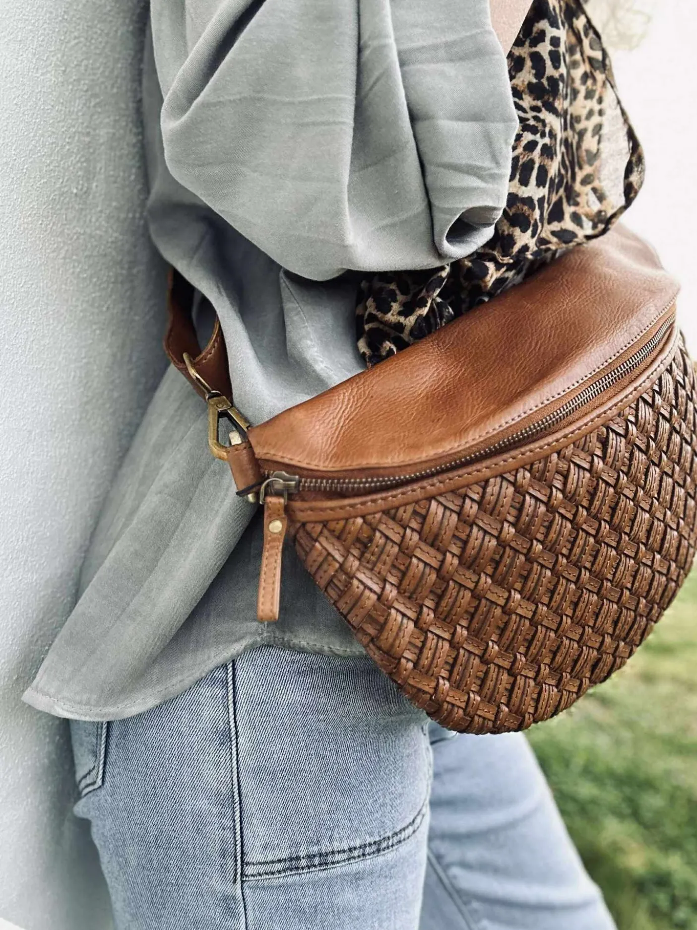 Bumbag Mika cognac