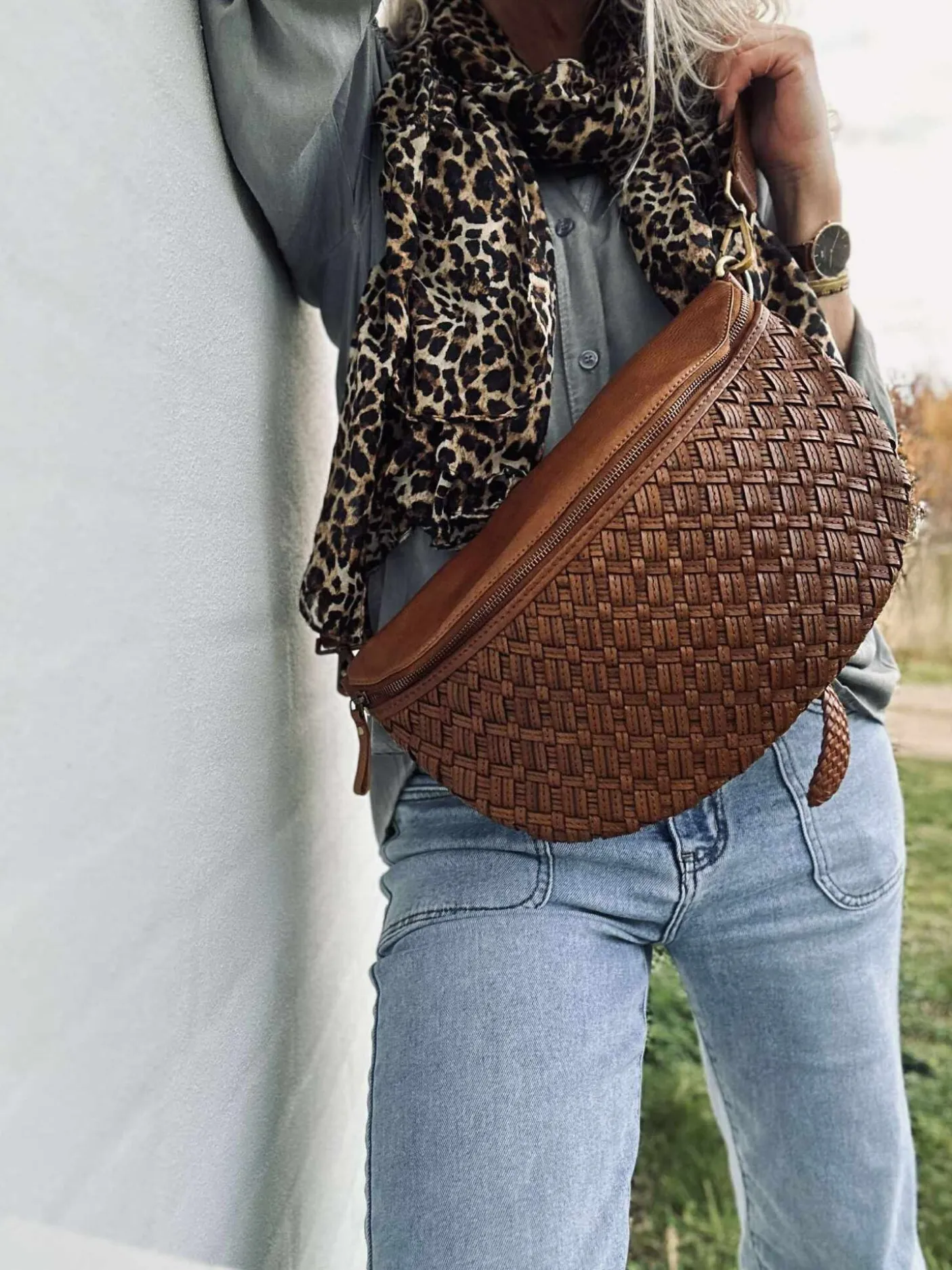Bumbag Mika cognac