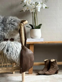 Bumbag Misse - Coffee / Silver