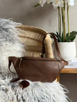 Bumbag Misse - Coffee / Silver