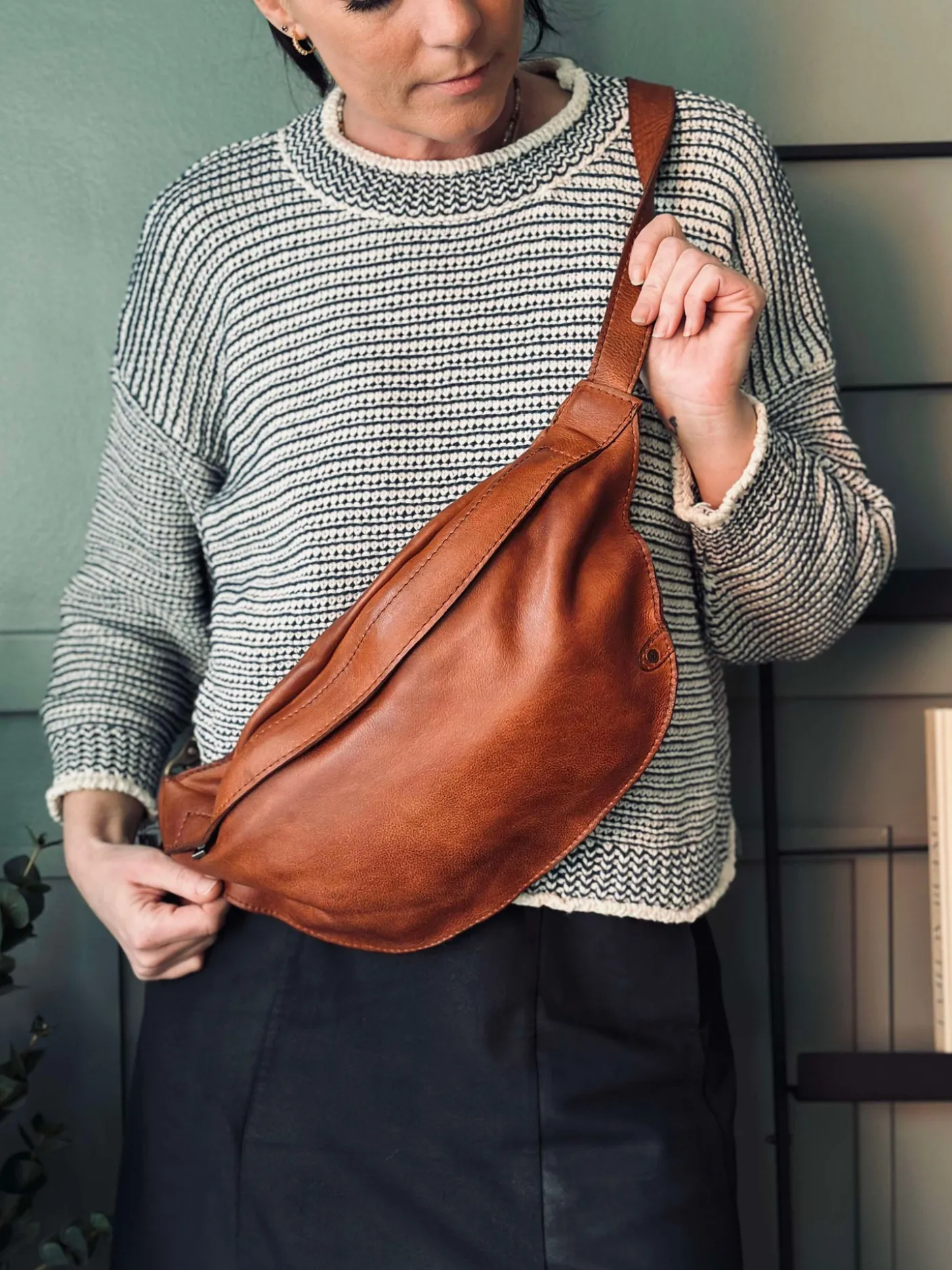 Bumbag Taya Cognac