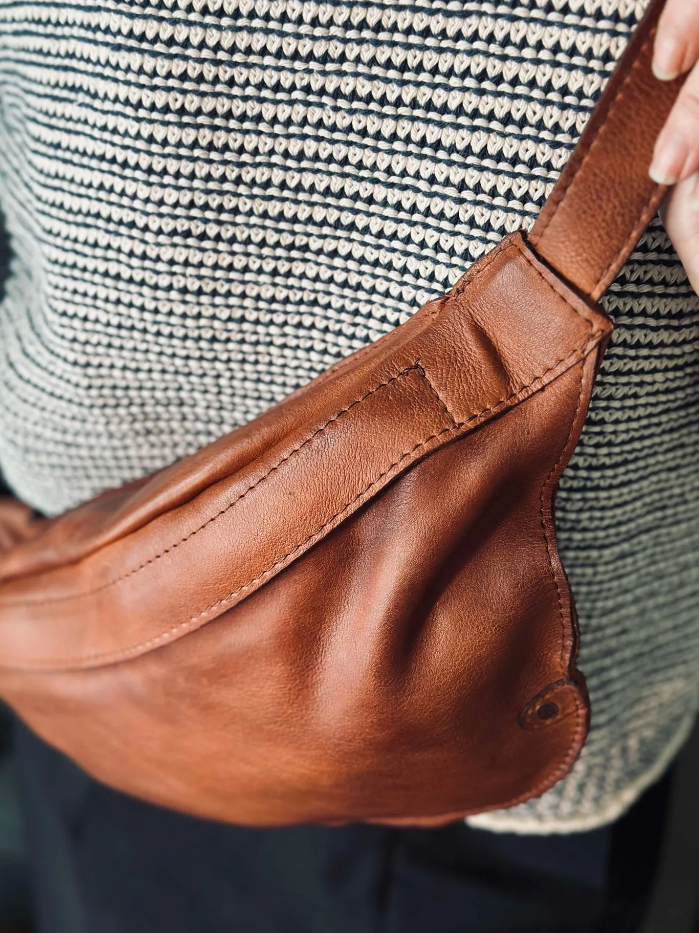 Bumbag Taya Cognac