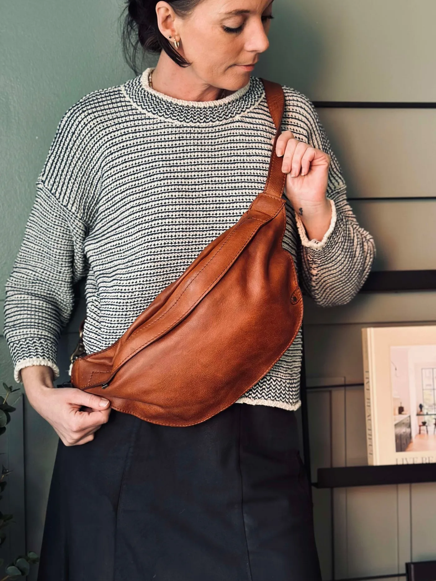 Bumbag Taya Cognac