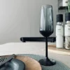 Champagneglas LUX - Røgfarvet 195ml