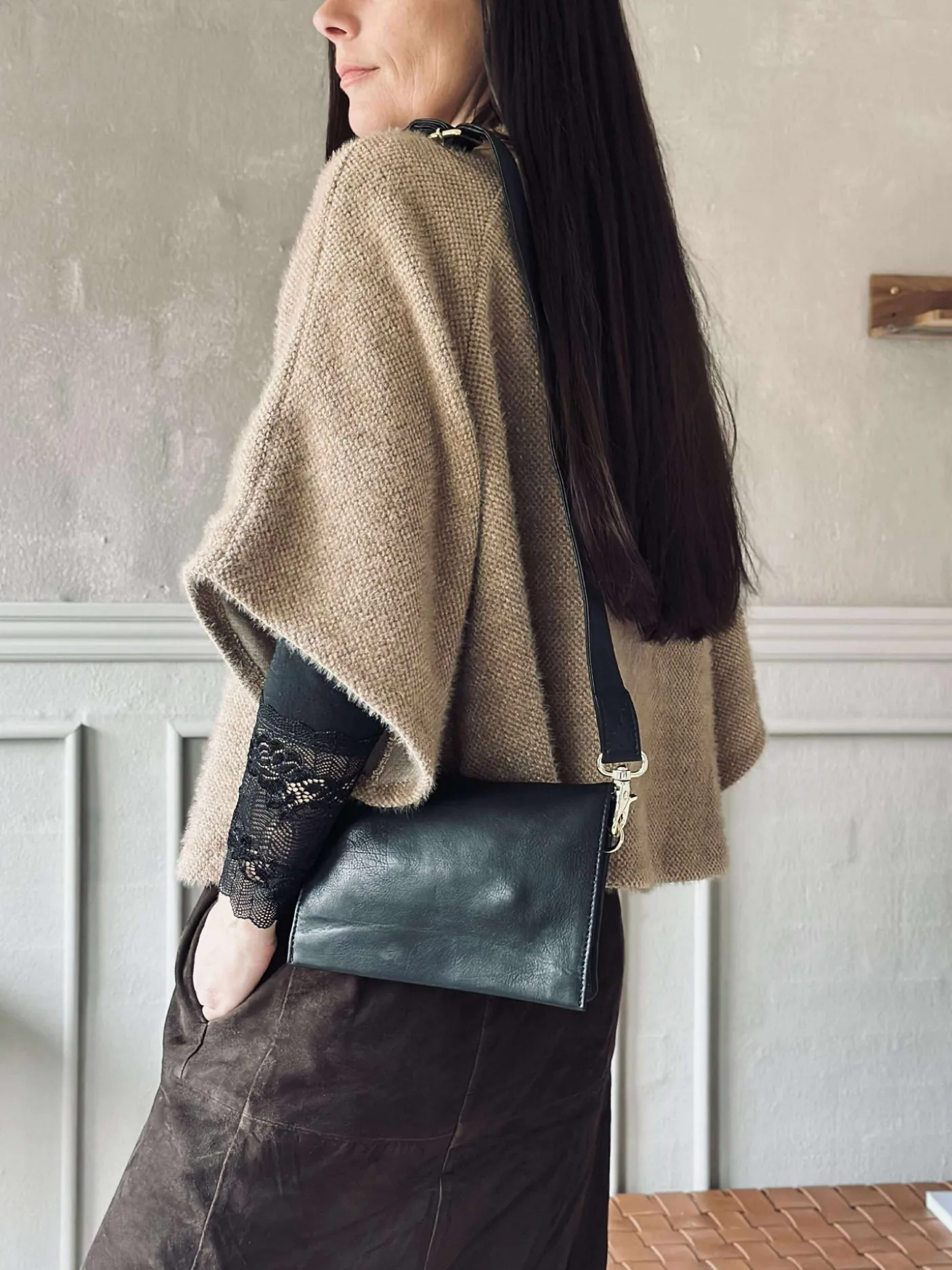 Clutch Black / gold