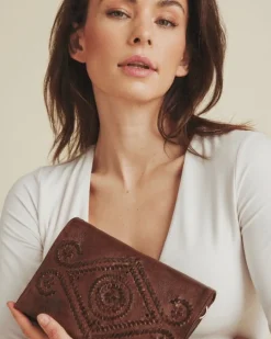 Clutch Boheme Brandy – Handmade
