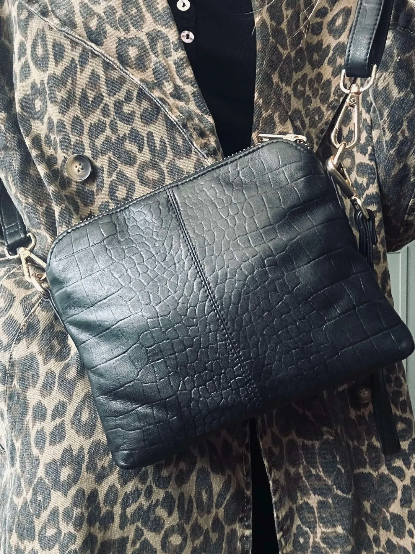 Clutch croco