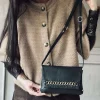 Clutch med guldkæde - Small