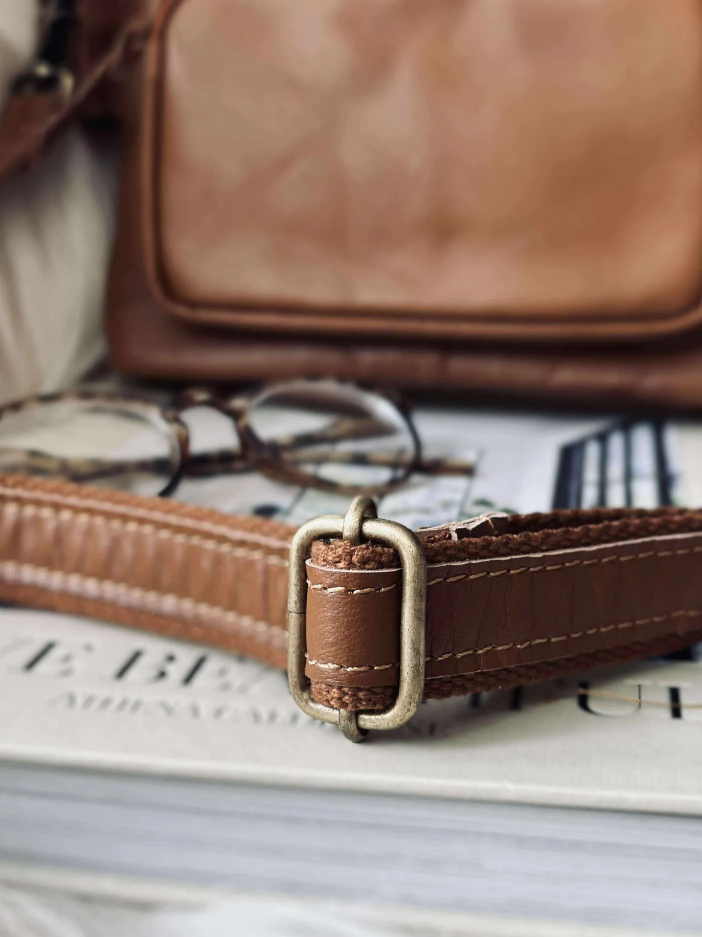 Clutch Mille cognac