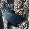 Cool Buffy Bumbag i smørblødt læder - Midnight Blue