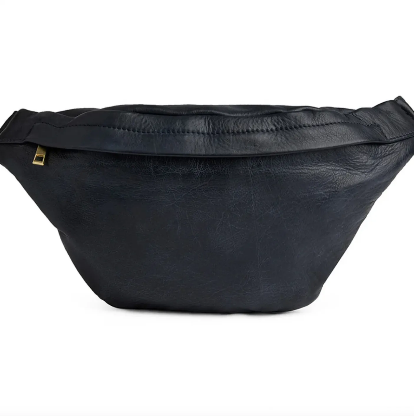 Cool Buffy Bumbag i smørblødt læder - Midnight Blue