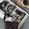 Crossbody Aura - Brown croco