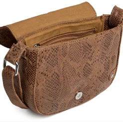 Crossbody Aura Snake - Camel