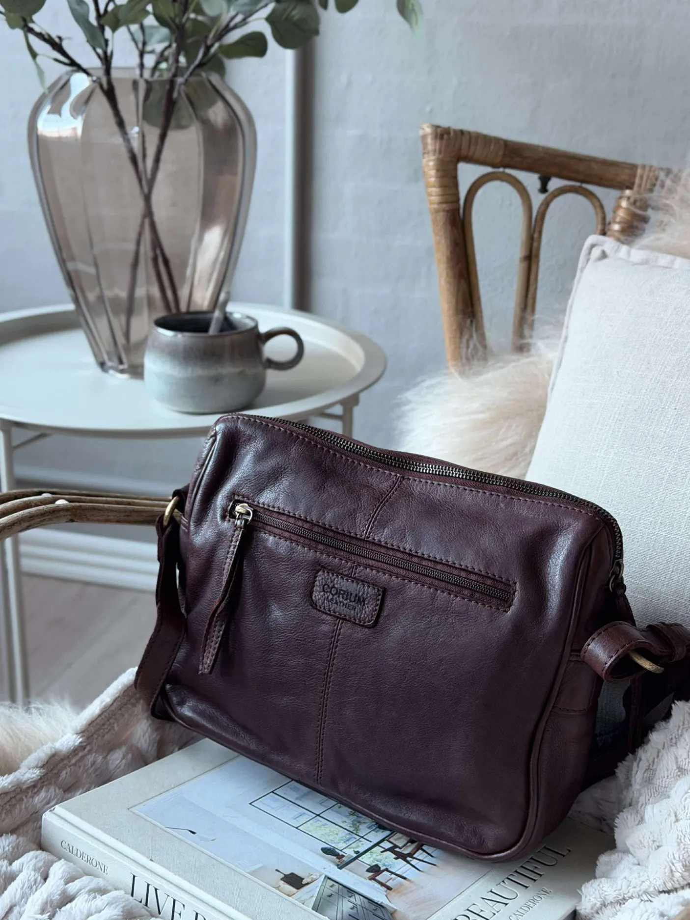 Crossbody Raw Boheme Big – Brown