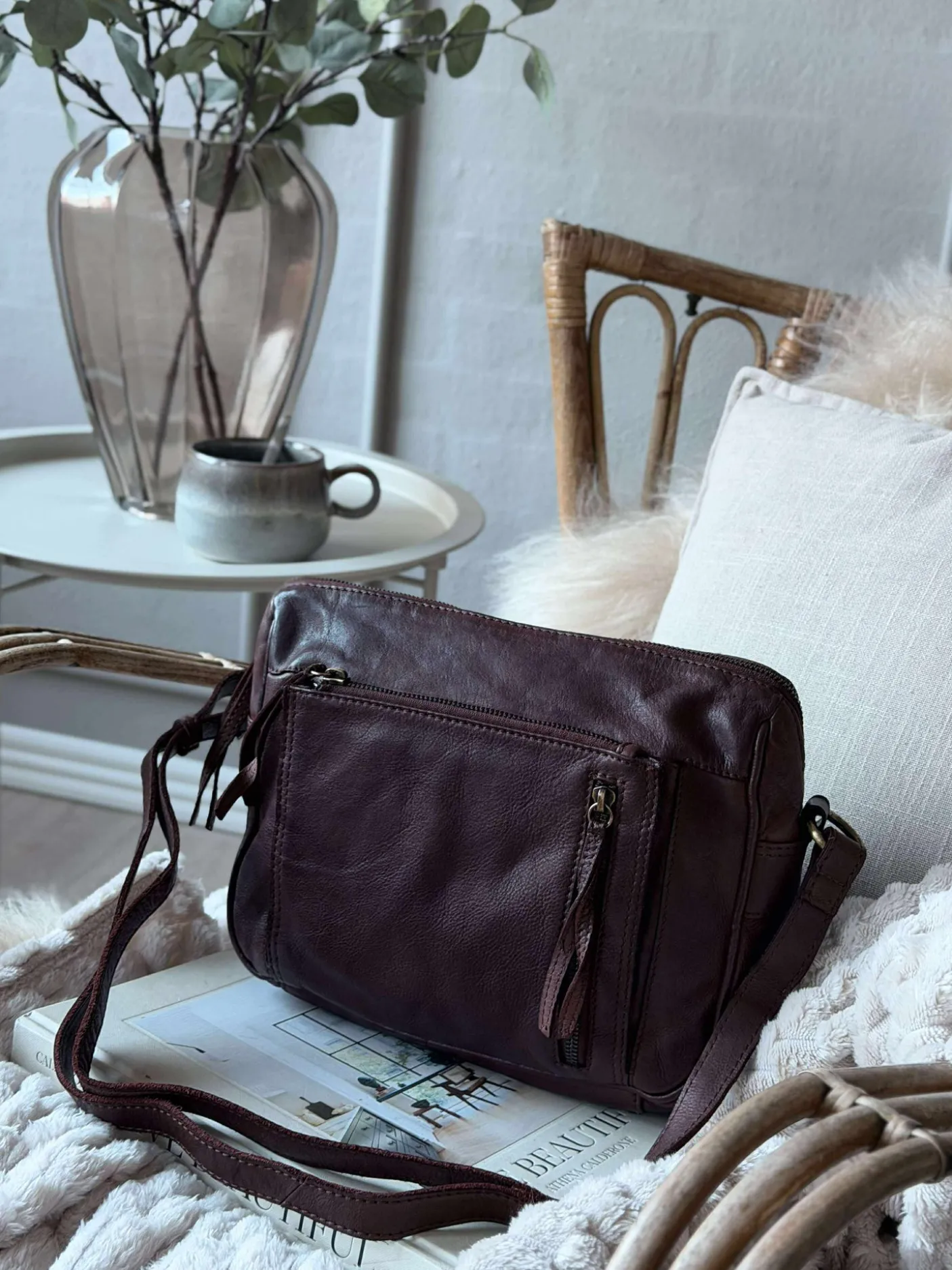 Crossbody Raw Boheme Big – Brown