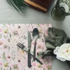 Dækkeserviet Flora - Rosa