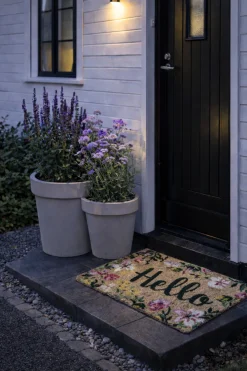 Dørmåtte Flora