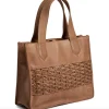 Elegant håndtaske - Camel