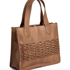 Elegant håndtaske - Camel